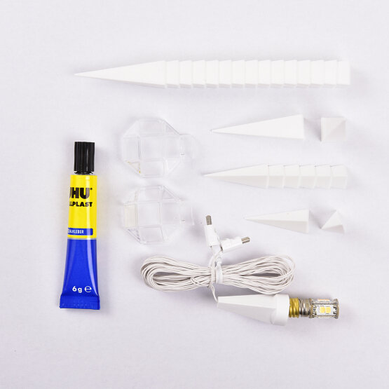 A1b weiß, mit LED