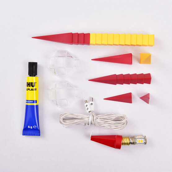 A1b gelb/rot, mit LED