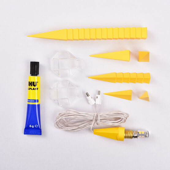 A1b gelb, mit LED