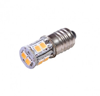 LED warmweiß E10 6,3V für A1e/b Stern