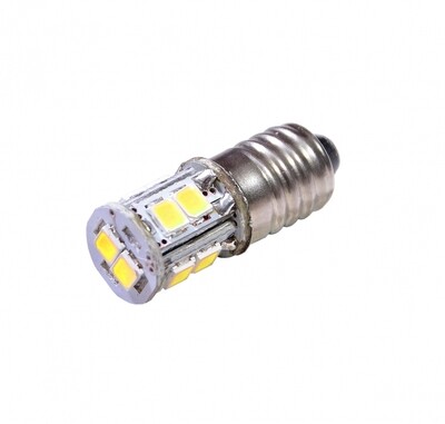 LED kaltweiß E10 6,3V für A1e/b Stern