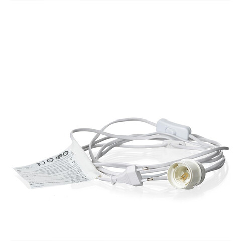 Kabel weiß für Flachsterne, 4m