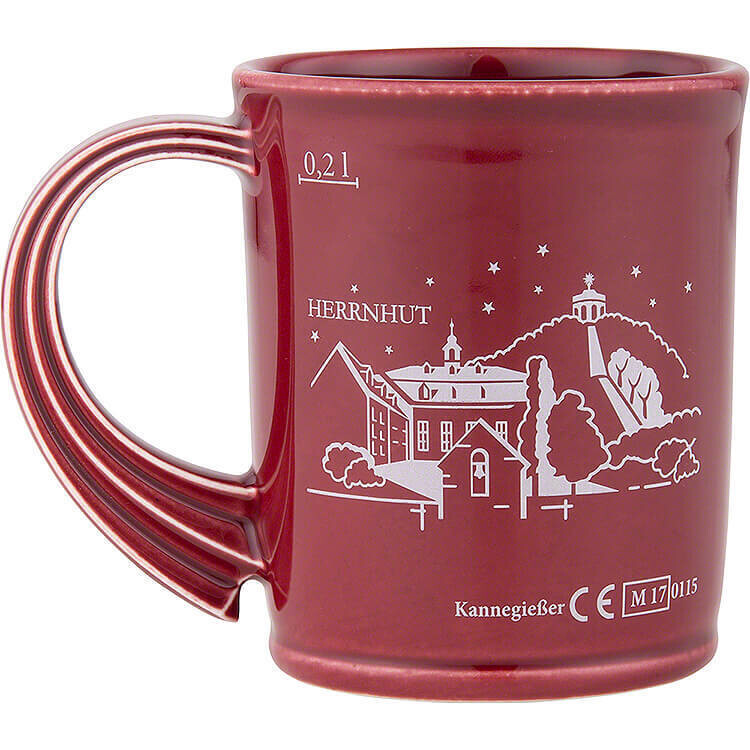 Weihnachtstasse Motiv Stadt Silhouette Weihnachtstasse Motiv Stadt Silhouette