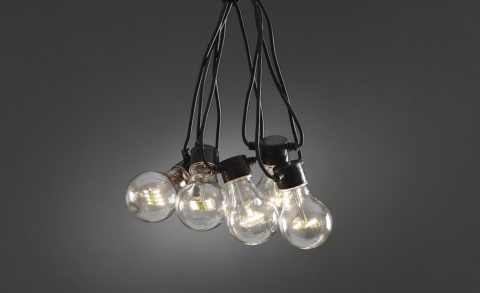 LED Lichterkette warmweiß