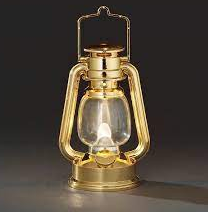 LED Sturmlaterne gold LED Sturmlaterne gold