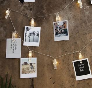 LED Photoclips Lichterkette