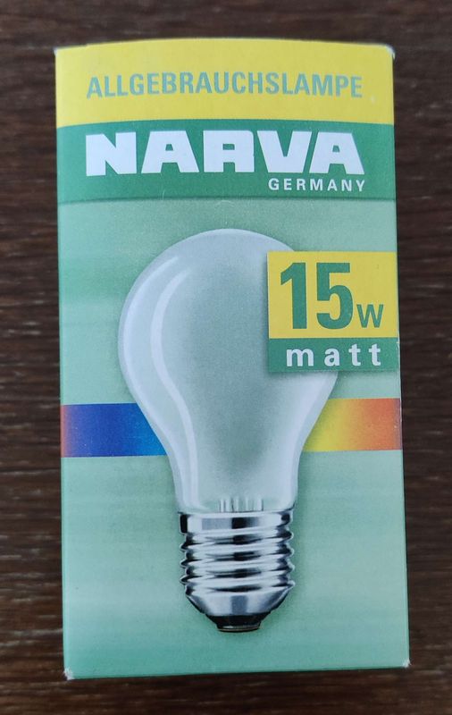 Narva Allgebrauchslampe 15W E27 Narva Allgebrauchslampe 15W E27