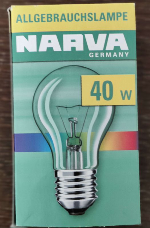 Narva Allgebrauchslampe 40W E27 Narva Allgebrauchslampe 40W E27