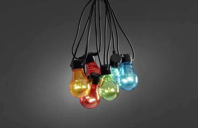 LED Lichterkette bunt