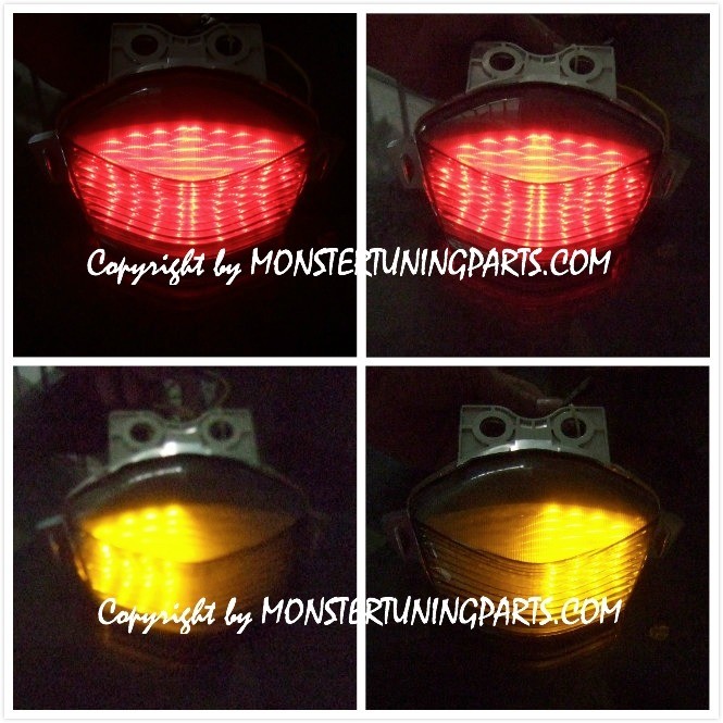 FANALE POSTERORE - REAR LIGHT KAWASAKI NINJA 650R 06-08