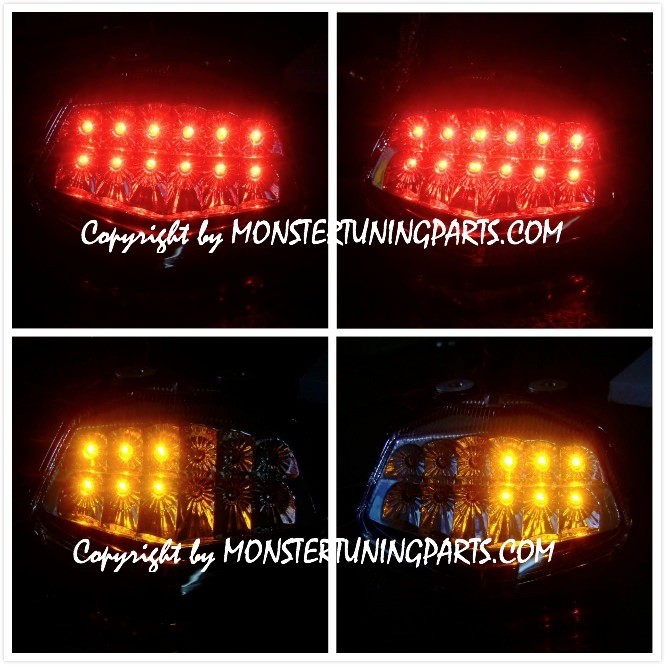FANALE POSTERORE - REAR LIGHT KAWASAKI NINJA 250 08-12