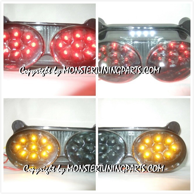 FANALE POSTERORE - REAR LIGHT KAWASAKI ZX-6R 98-02 ZX-9R 98-03 ZZR600