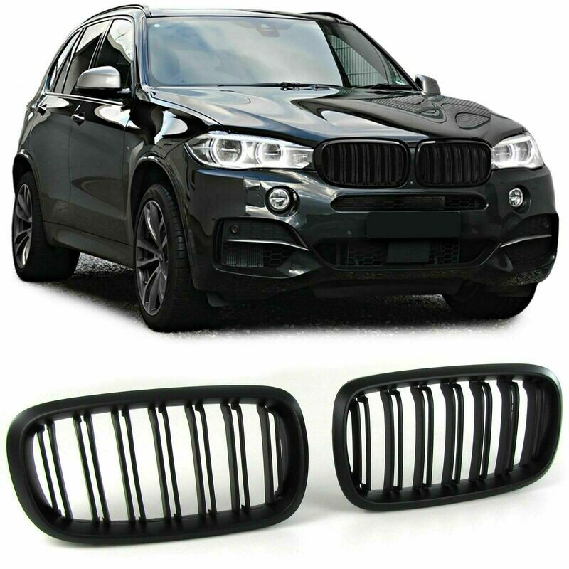 Sport Grill BLACK MATT for BMW X5 F15 X6 F16 13-18 M-LOOK