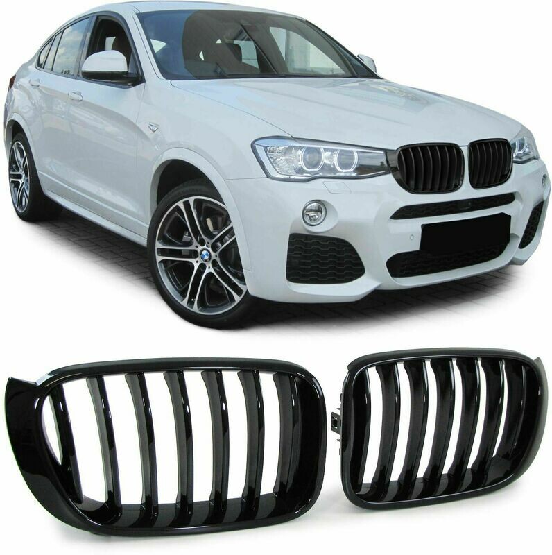 Sport Grill BLACK GLOSS for BMW X3 F25 X4 F26 2014