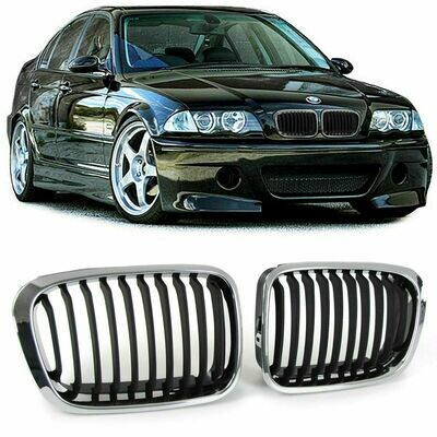 Sport Grill BLACK CHROM for BMW E46 98-01 SALOON & TOURING