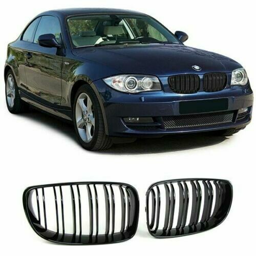 Sport Grill BLACK GLOSS for BMW E81 E82 E87 E88 07-12 M-LOOK