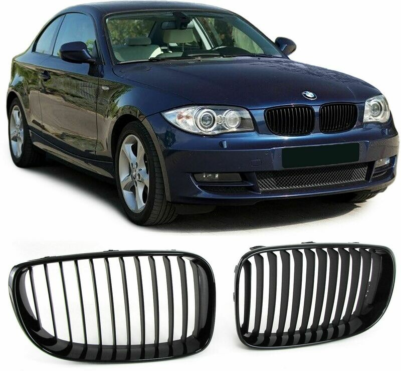 Sport Grill BLACK GLOSS&MATT for BMW E81 E82 E87 E88 07-12