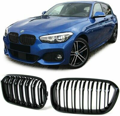 Sport Grill BLACK GLOSS for BMW F20 F21 from 2015 M-LOOK