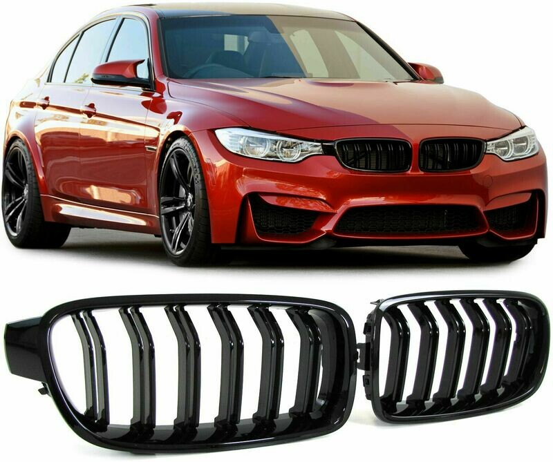 Sport Grill BLACK GLOSS for BMW F30 F31 11-16 M-LOOK