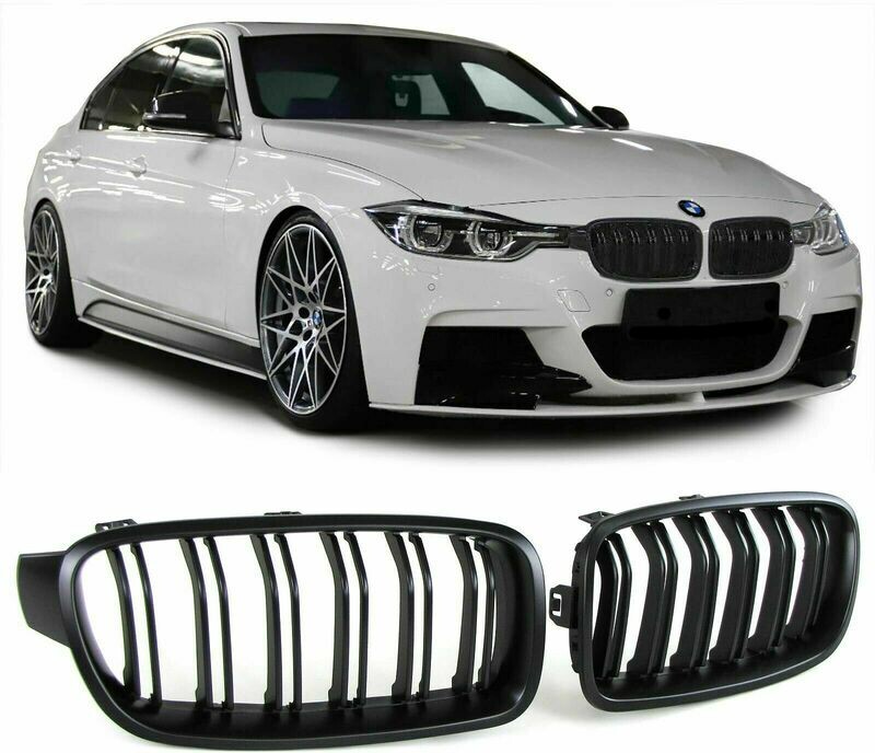 Sport Grill BLACK MATT for BMW F30 F31 11-16 M-LOOK