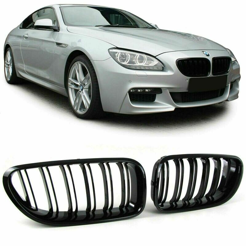 Sport Grill BLACK GLOSS for BMW F06 F12 F13 dal 2011 M-LOOK