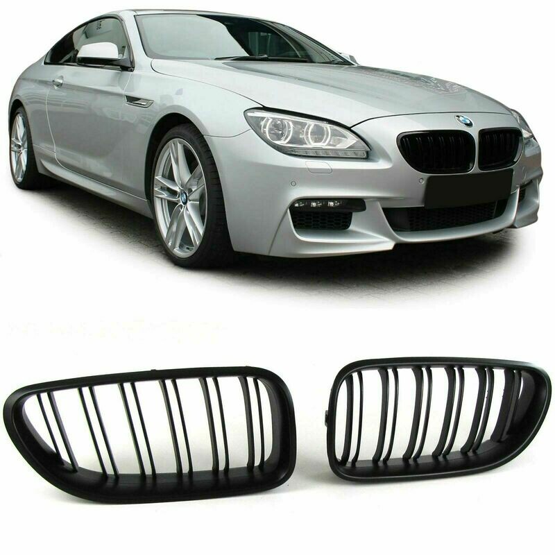 Sport Grill BLACK MATT for BMW F06 F12 F13 dal 2011 M-LOOK