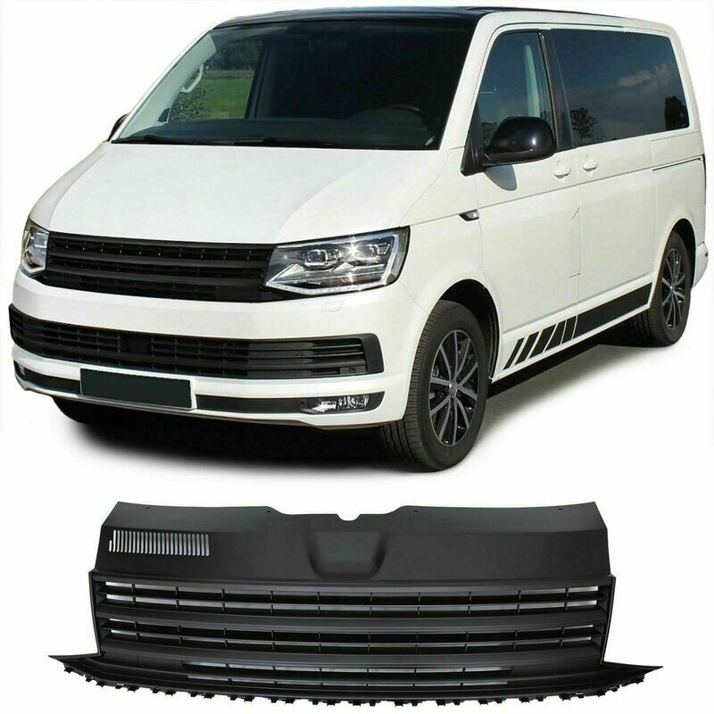 Sport Grill BLACK MATT for VW T6 Bus Transporter 15-19