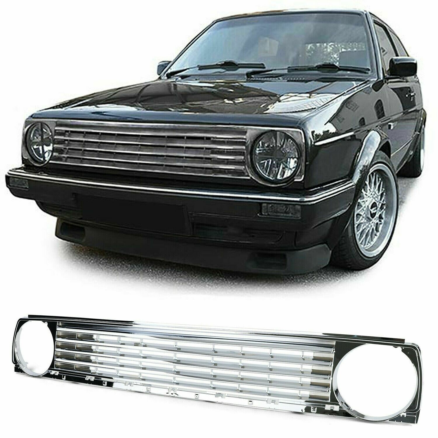 Sport Grill CHROM for VW GOLF 2 83-91 – Monster Tuning Parts – Design Art  since 1997