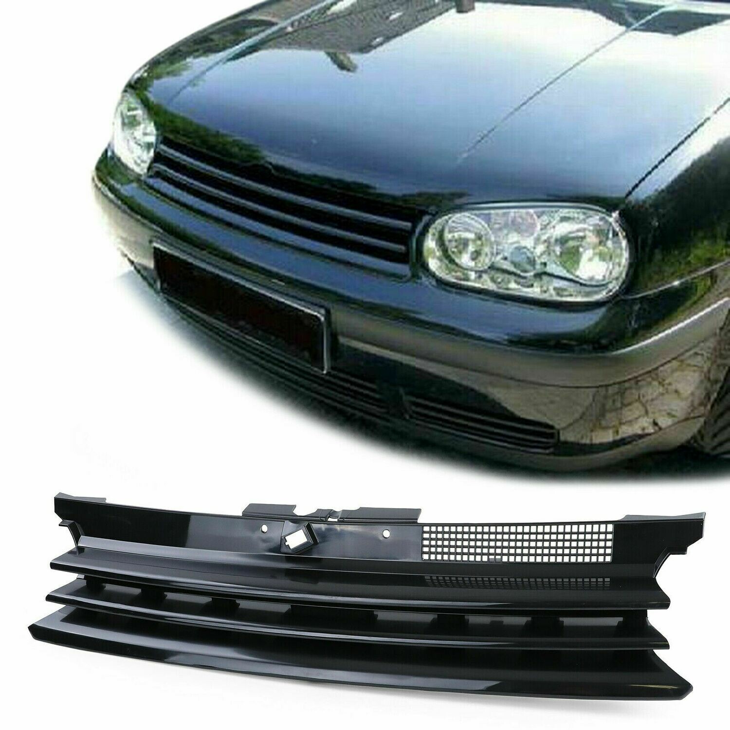Sport Grill BLACK for VW GOLF 4 97-03 – Monster Tuning Parts – Design Art  since 1997