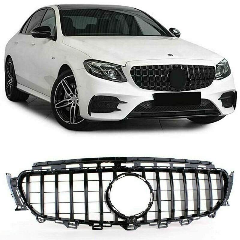 Sport Grill BLACK for Mercedes E Class W213 16-20