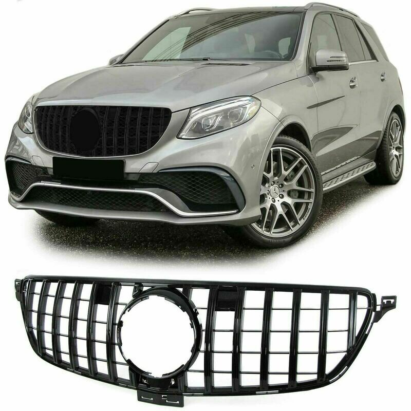 Sport Grill BLACK for Mercedes ML W166 15-20