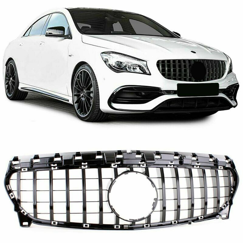 Sport Grill BLACK for Mercedes W117 CLA 16-20