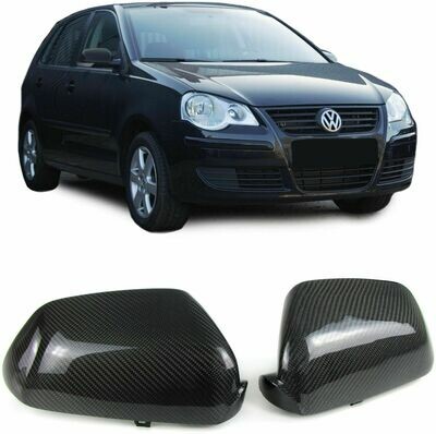 Mirrors Cover Carbon for VW POLO 9N3 SKODA OCTAVIA 2