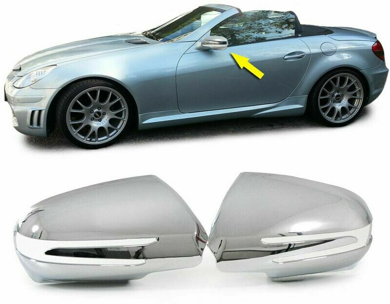 Mirrors Cover Chrom for MERCEDES SLK R171 08-11 SPORT LOOK