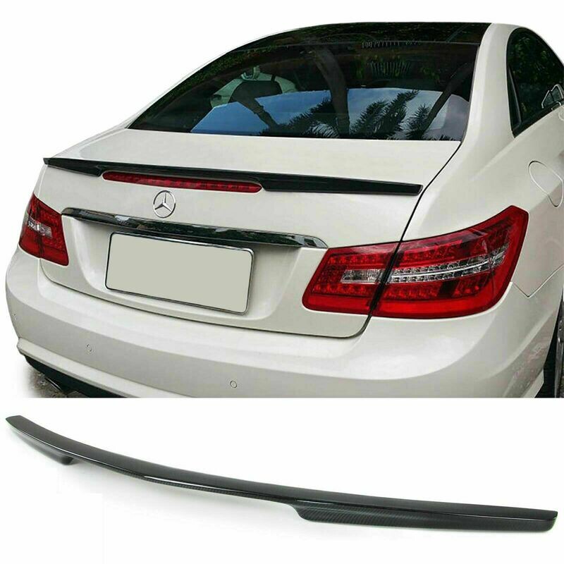 Rear boot Carbon spoiler for MERCEDES C207 Coupe E Class 2009