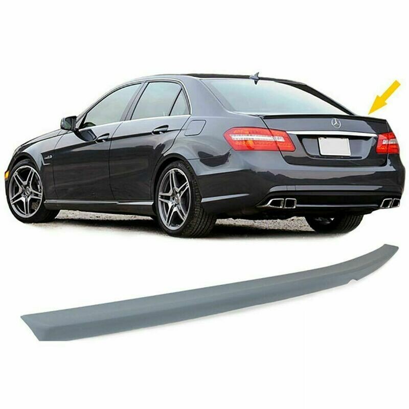 Rear boot spoiler for MERCEDES W212 E-Class 2009
