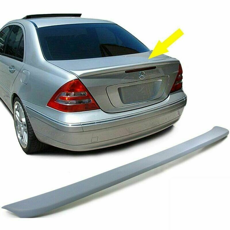 Rear boot spoiler for MERCEDES W203 C-Class 00-07