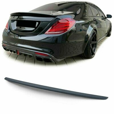 Rear boot spoiler for MERCEDES W222 S-Class 2013