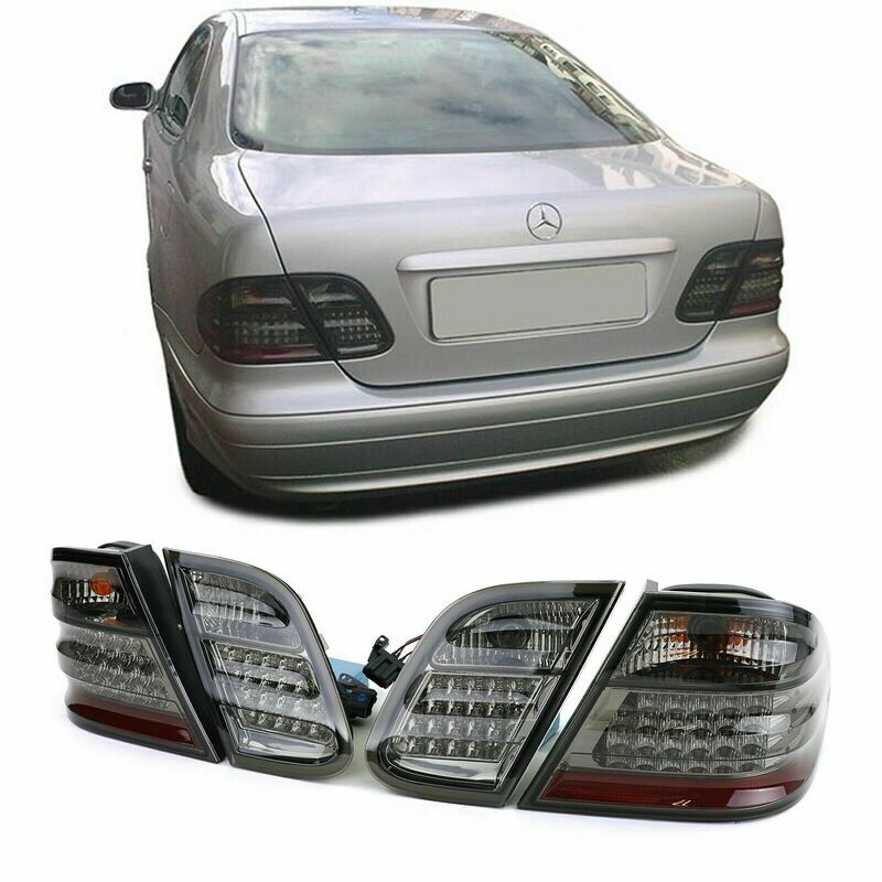 Rear LED Light SMOKE for Mercedes CLK W208 97-02