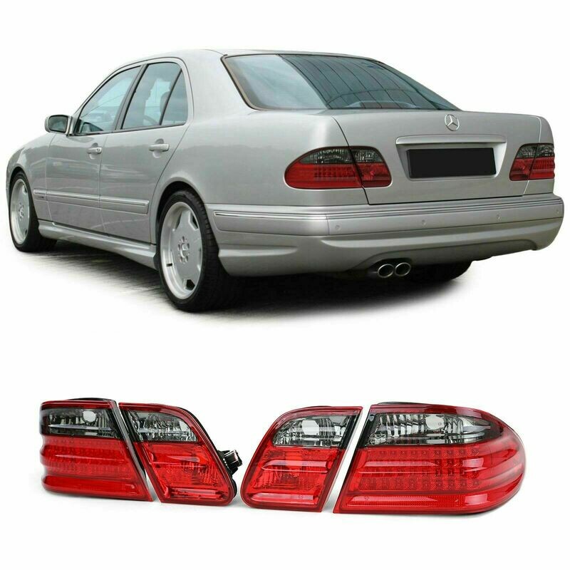 Rear LED Light RED-SMOKE for Mercedes W210 95-02 E-Class