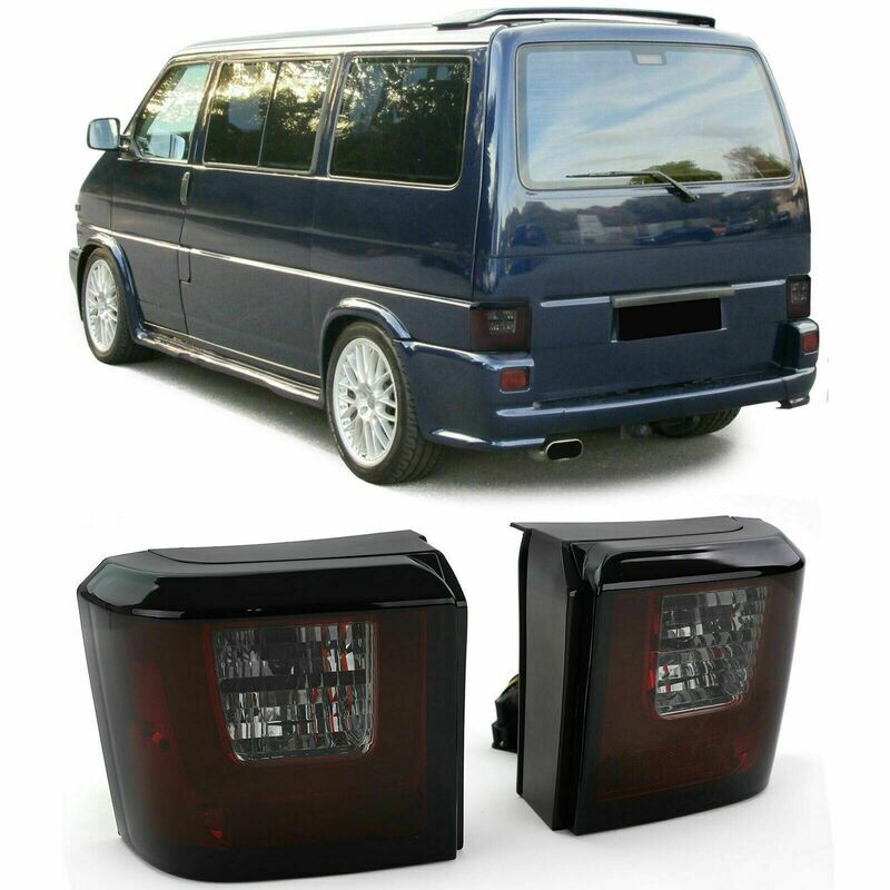 Rear LED BAR Lights RED-SMOKE for VW BUS T4 Transporter 90-03
