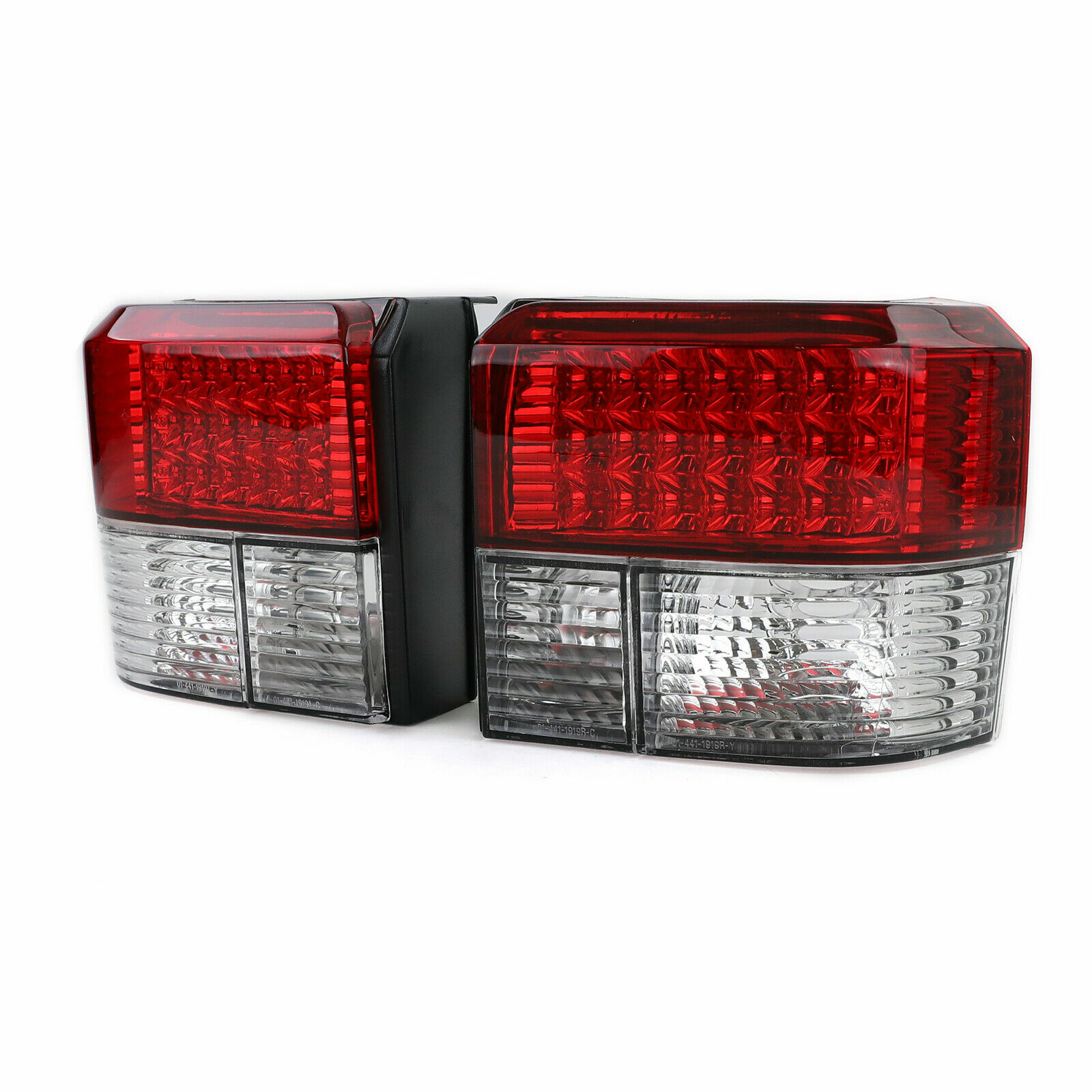 REAR TAIL LED BAR LIGHTS RED-CLEAR FOR VW BUS T4 90-03 MULTIVAN TRANSPORTER