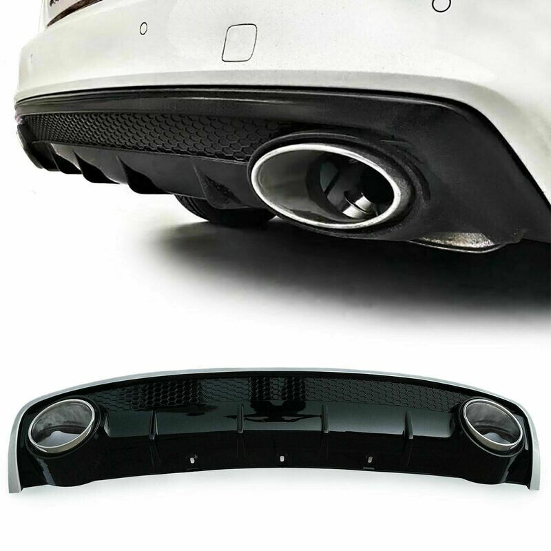 Rear Diffuser for AUDI A4 B8 11-15 SALOON & AVANT