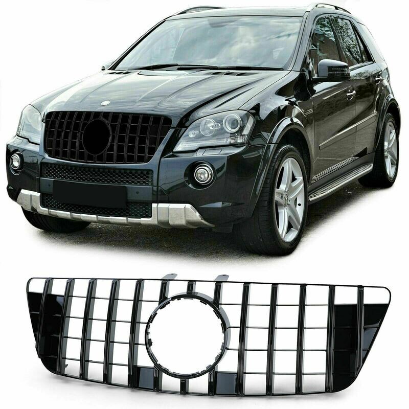 Sport Grill BLACK GLOSS for Mercedes ML W164 08-11