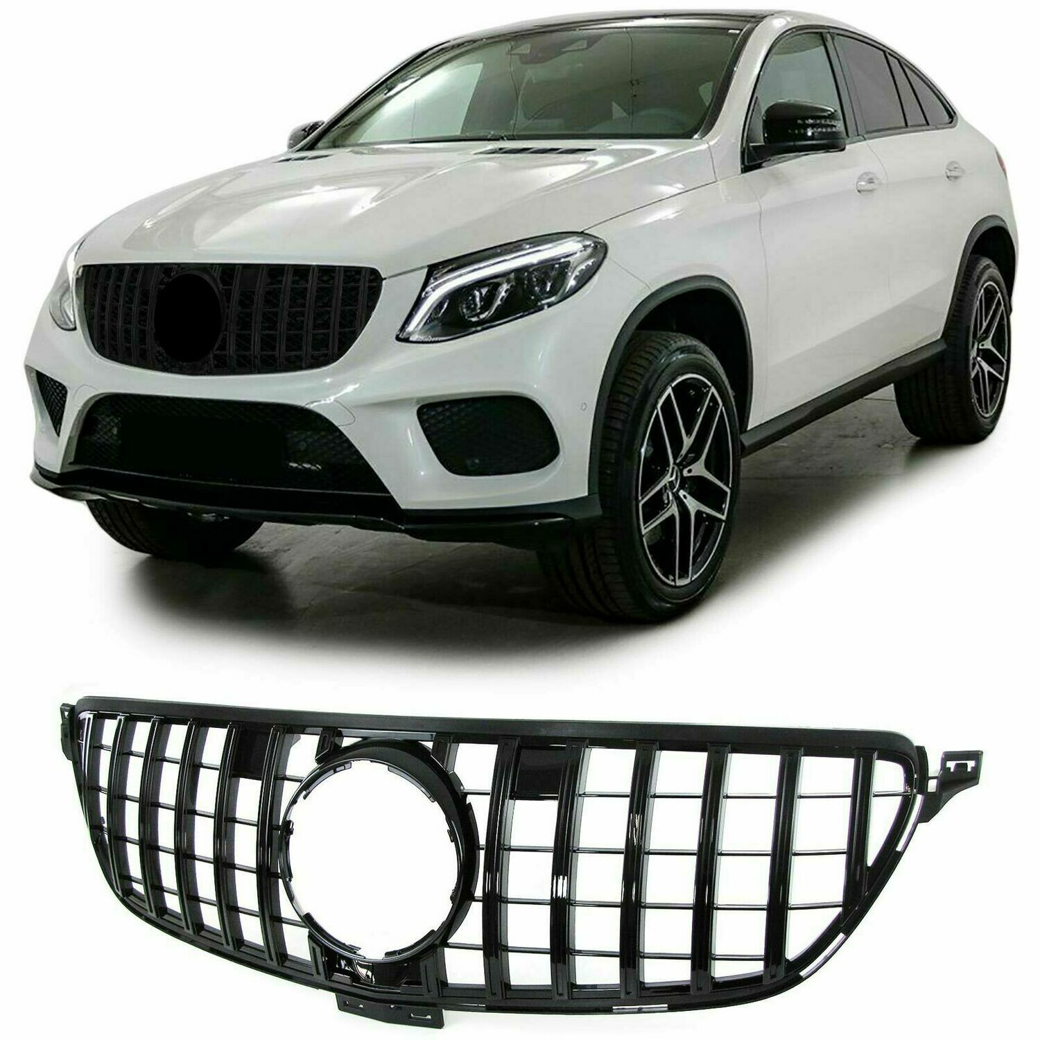 Sport Grill BLACK for Mercedes GLE Coupe C292 2015