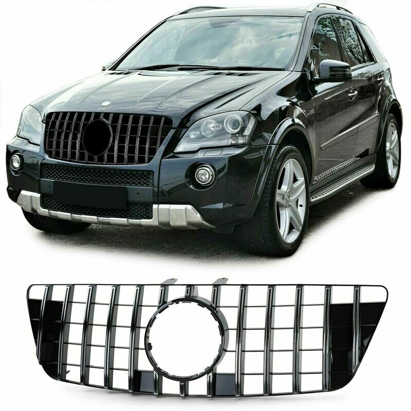 Sport Grill BLACK CHROM for Mercedes ML W164 08-11