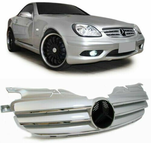 Sport Grill SILVER for Mercedes SLK R170 96-04