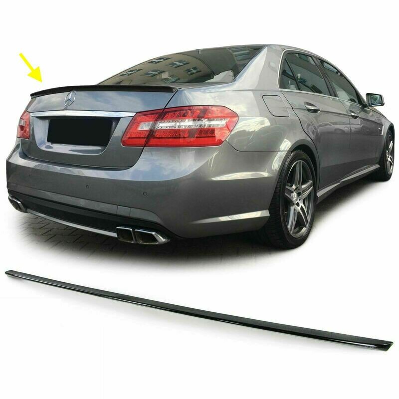Rear boot Carbon spoiler for MERCEDES W212 E Class 2009