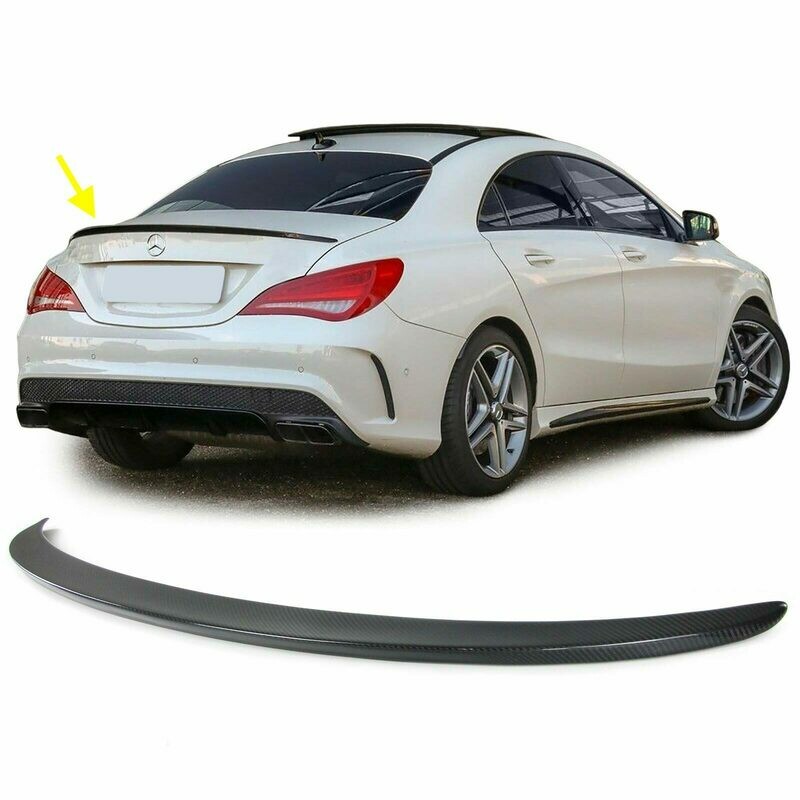 Rear boot Carbon spoiler for MERCEDES CLA C117 2013