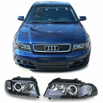 Front Dark headlights for AUDI A4 B5 99-00 NEW